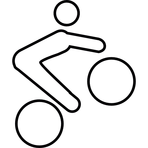 катание на горных велосипедах  иконка