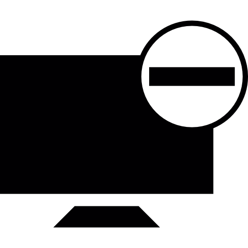 pantalla  icono