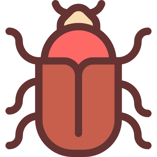 甲虫 Detailed Rounded Lineal color icon