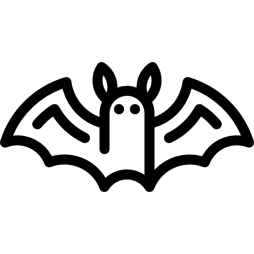 Bat Detailed Rounded Lineal icon