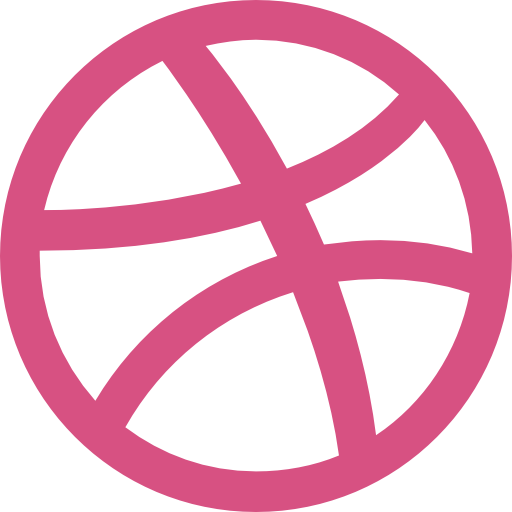 Dribbble Basic Miscellany Flat icon