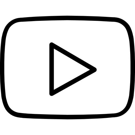 youtube Basic Miscellany Lineal Ícone