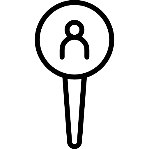 핀 Basic Miscellany Lineal icon