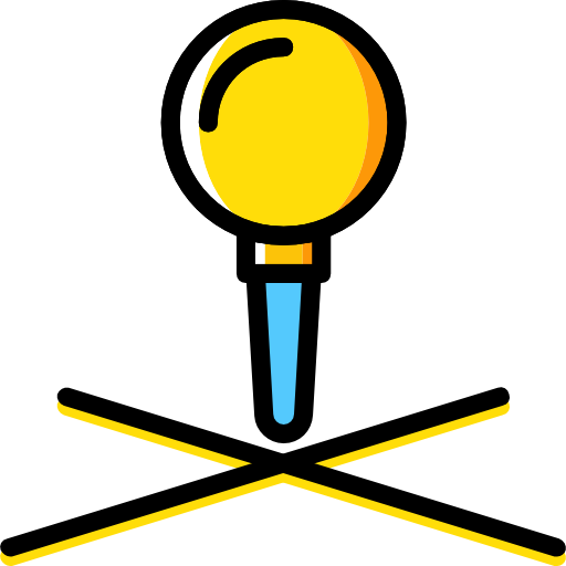Pin Basic Miscellany Yellow icon