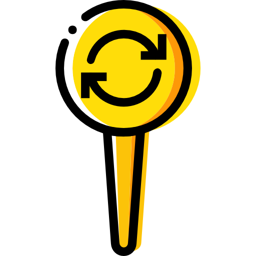 핀 Basic Miscellany Yellow icon