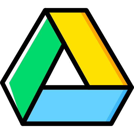 google drive Basic Miscellany Yellow icono