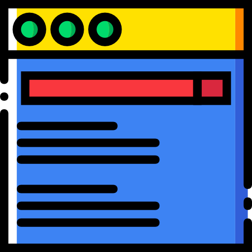 Browser Basic Miscellany Lineal Color icon