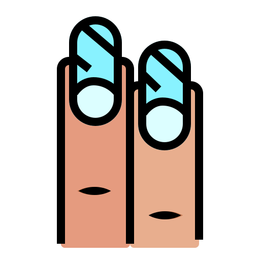 손톱 Andinur Lineal color icon