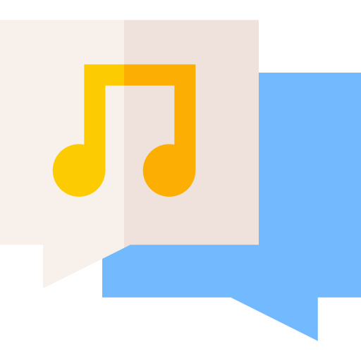 konversation Basic Straight Flat icon