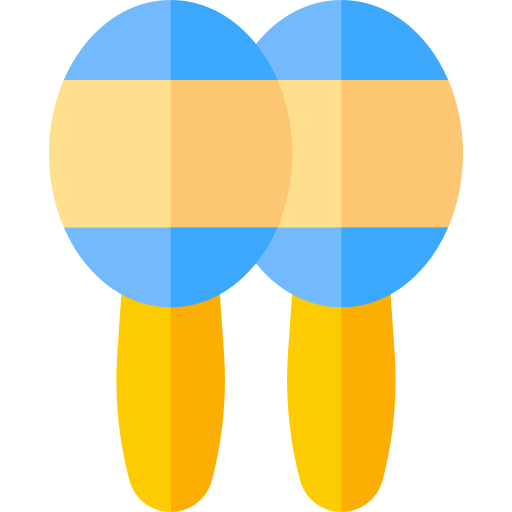 マラカス Basic Straight Flat icon