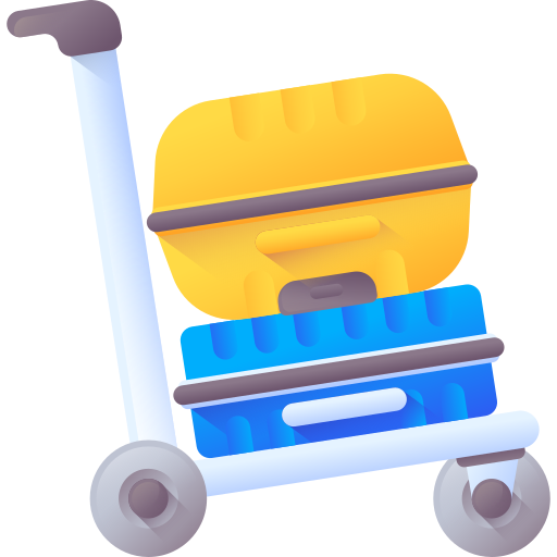 Trolley 3D Color icon