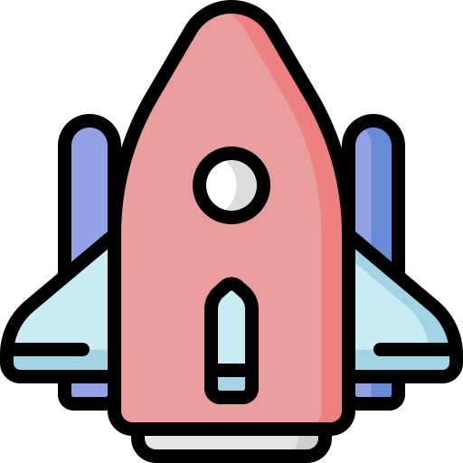 rakieta Special Lineal color ikona
