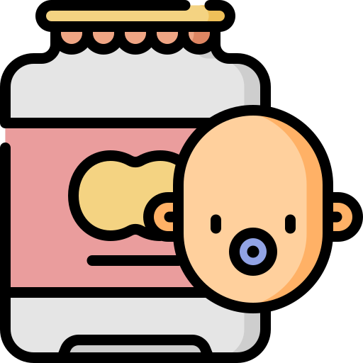 babynahrung Special Lineal color icon