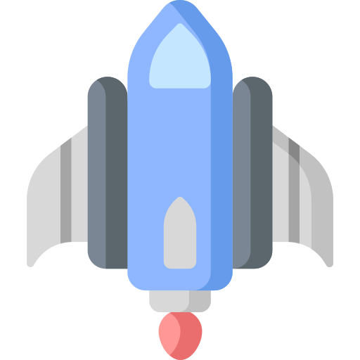 Spaceship Special Flat icon