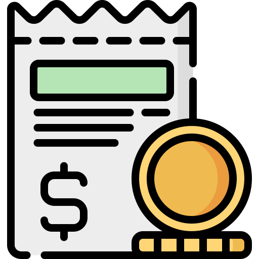 Invoice Special Lineal color icon