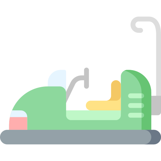 Bumper cars Special Flat icon