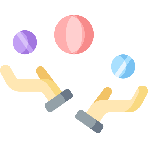 jongleren Special Flat icoon