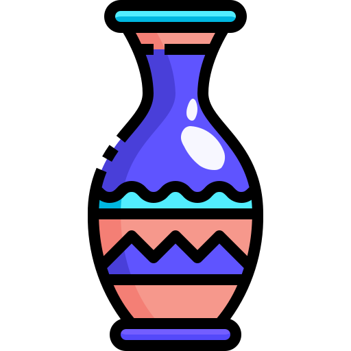 vaso Justicon Lineal Color icona