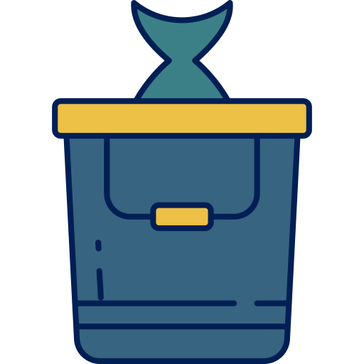 버킷 Berkahicon Lineal Color icon