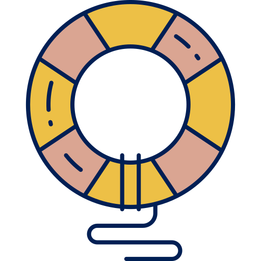 chalecos salvavidas Berkahicon Lineal Color icono