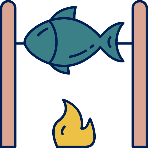 물고기 Berkahicon Lineal Color icon