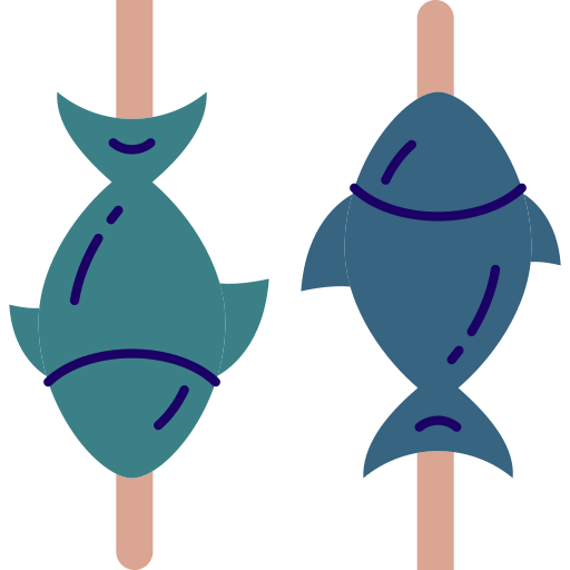 peixe Berkahicon Flat Ícone