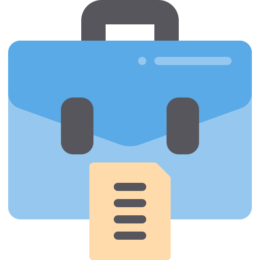 Briefcase Berkahicon Flat icon