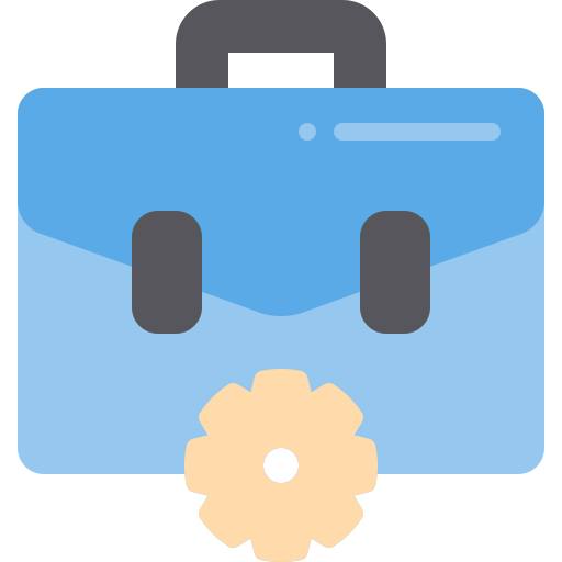 maletín Berkahicon Flat icono