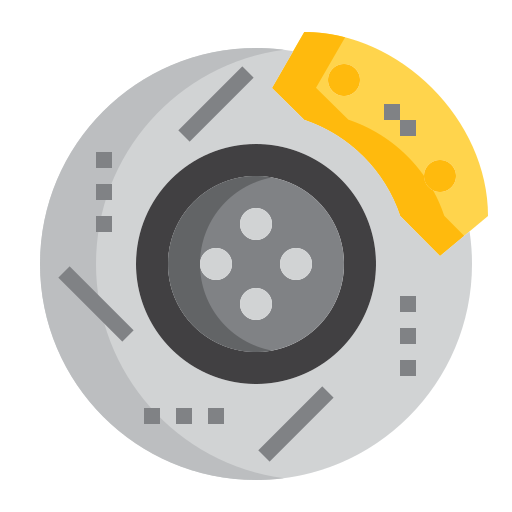 Disc brake Generic Flat icon