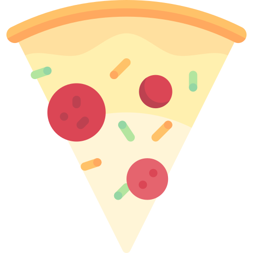 Pizza slice Special Flat icon