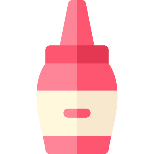 Ketchup Basic Rounded Flat icon