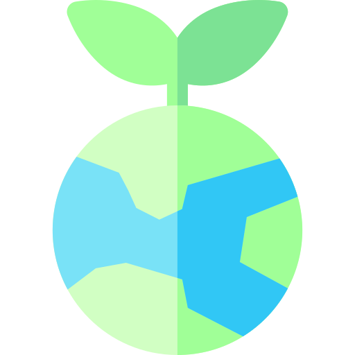 Экология Basic Rounded Flat иконка