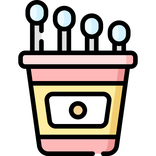Cotton buds Special Lineal color icon