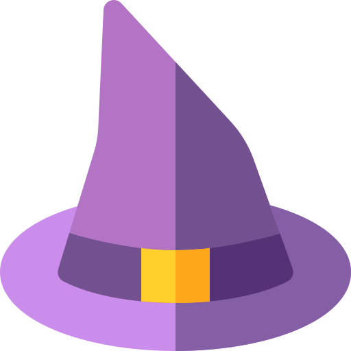 魔女の帽子 Basic Rounded Flat icon