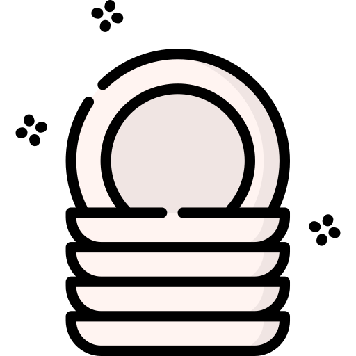 접시 Special Lineal color icon