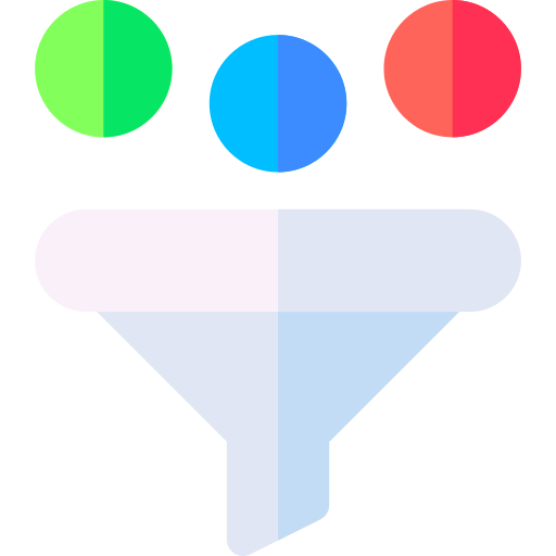 フィルター Basic Rounded Flat icon