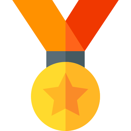 medaille Basic Straight Flat icon
