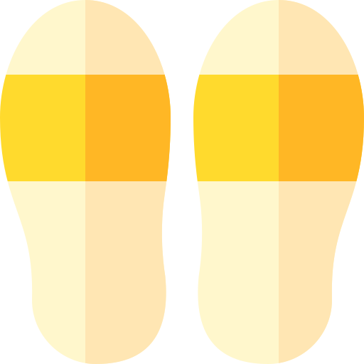 Sandals Basic Straight Flat icon