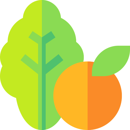 Овощи Basic Straight Flat иконка