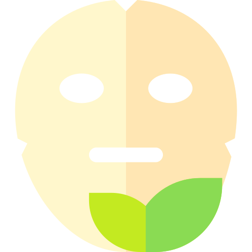 Facial mask Basic Straight Flat icon