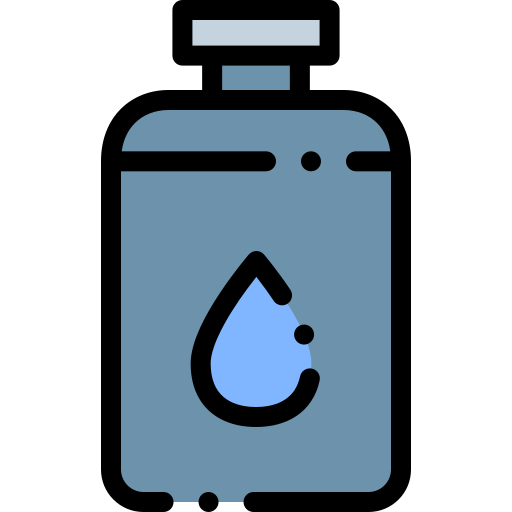 garrafa de agua Detailed Rounded Lineal color Ícone