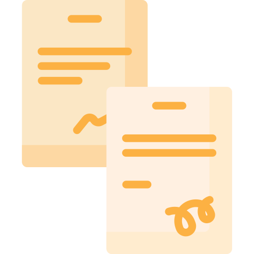 Documents Special Flat icon
