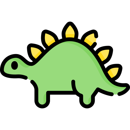 stegosaurus Special Lineal color icon