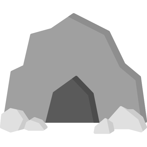 la grotte Special Flat Icône