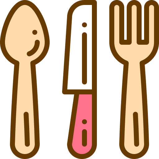 utensilios de cocina Berkahicon Lineal Color icono