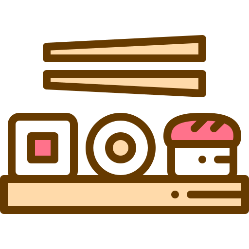 sushi Berkahicon Lineal Color icon