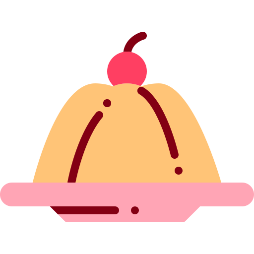 Pudding Berkahicon Flat icon