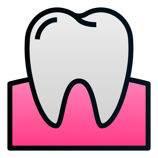 Tooth Andinur Lineal Color Gradient icon