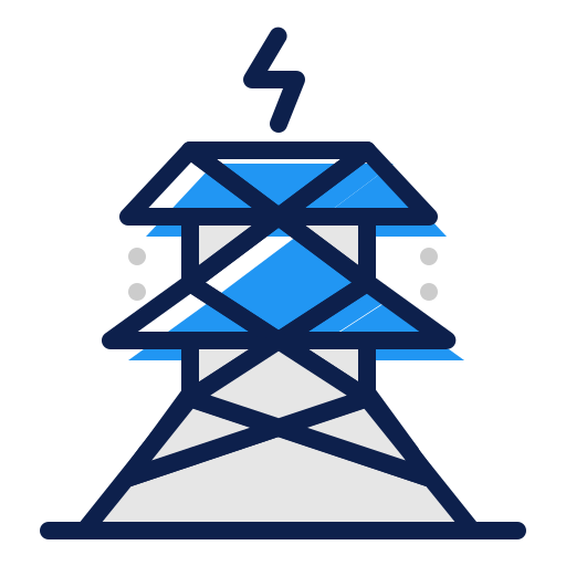 Electric tower Generic Color Omission icon