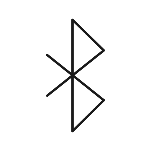Bluetooth Generic Thin Outline icon